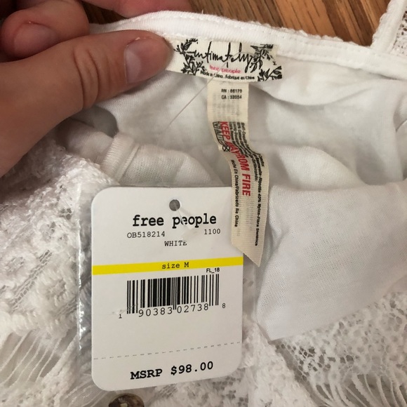 Free People white daydream mini dress NWT - Picture 8 of 8